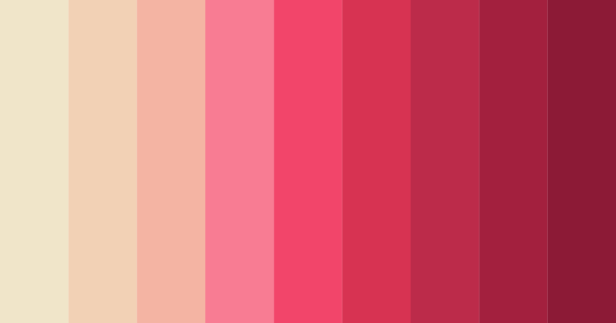 Download blushing petals color palette PNG image (landscape)