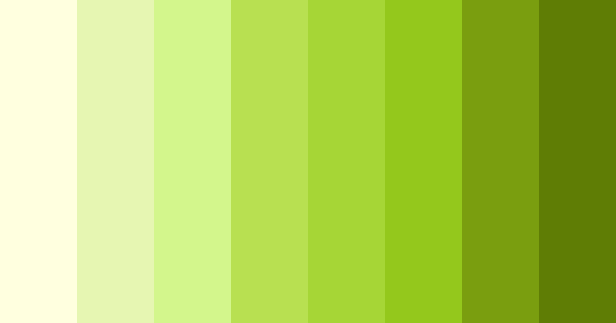 Download light yellow color palette PNG image (landscape)