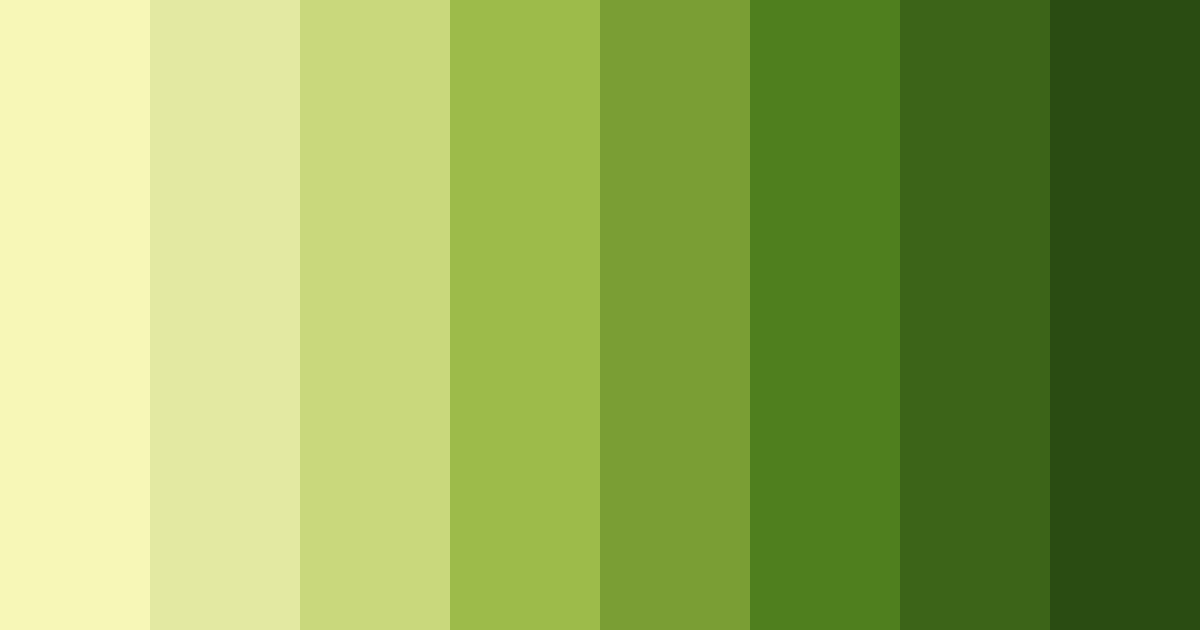 Download lush meadow harmony color palette PNG image (landscape)