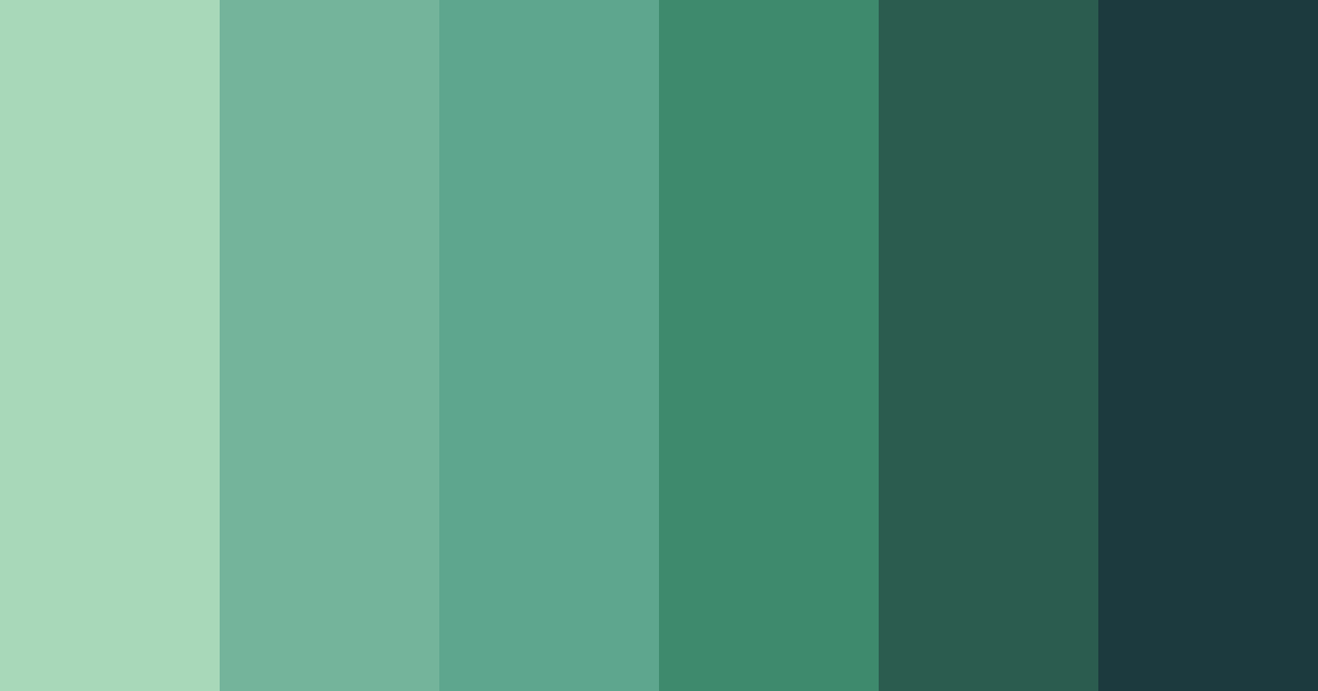 Download green forest fog color palette PNG image (landscape)