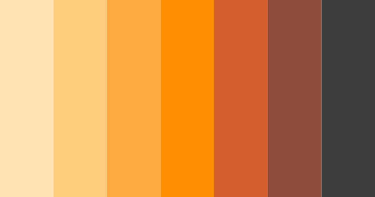 Download autumn ember voyage color palette PNG image (landscape)