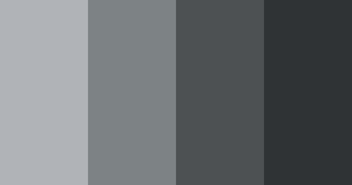 Download charcoal shades color palette PNG image (landscape)