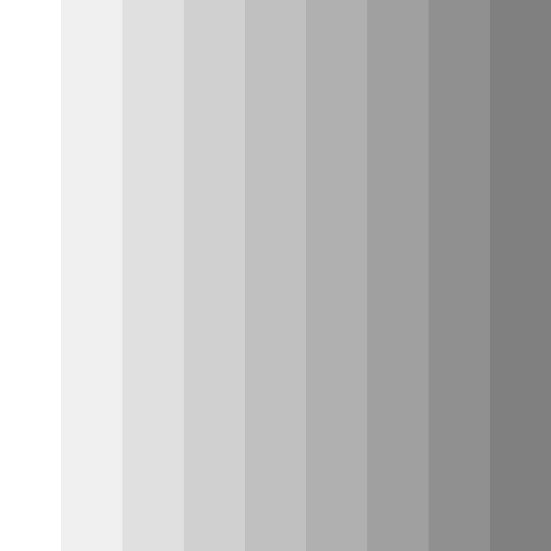 Download shades of whispering gray color palette PNG image (square)