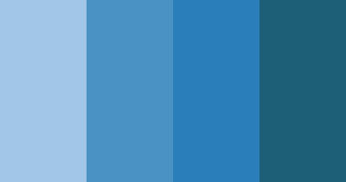 Download cerulean dreams color palette PNG image (landscape)