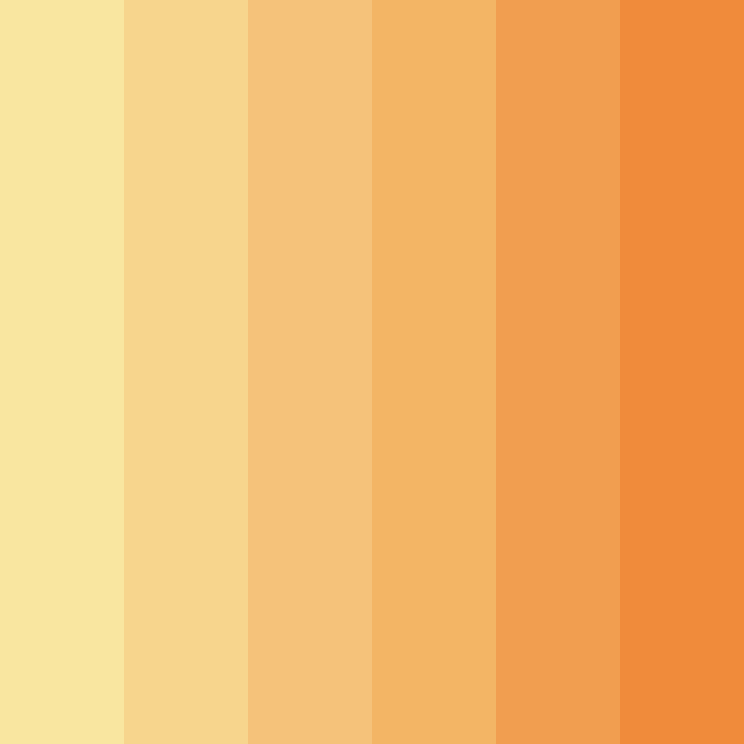 Download butter yellow color palette PNG image (square)