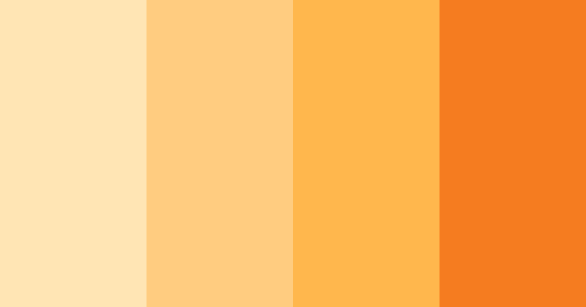 Download sunset sorbet color palette PNG image (landscape)