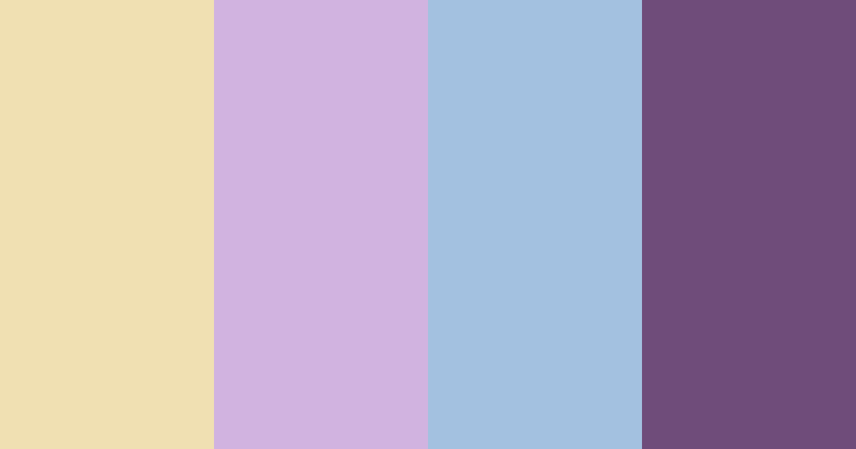 Download whimsical hues color palette PNG image (landscape)