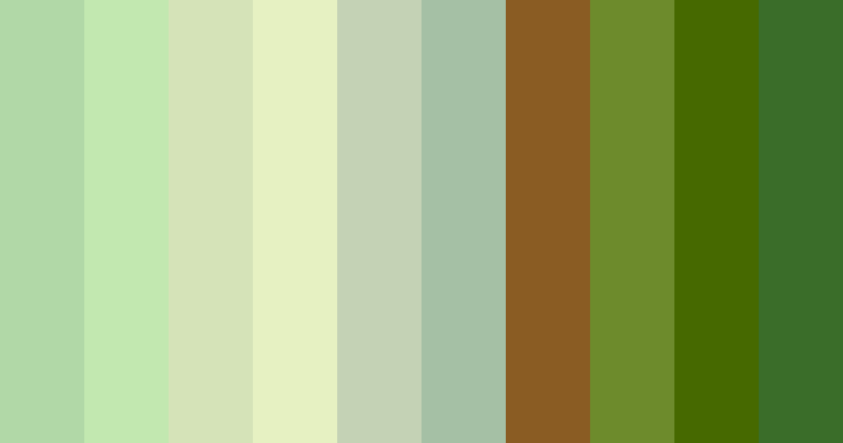 Download verdant whisper color palette PNG image (landscape)