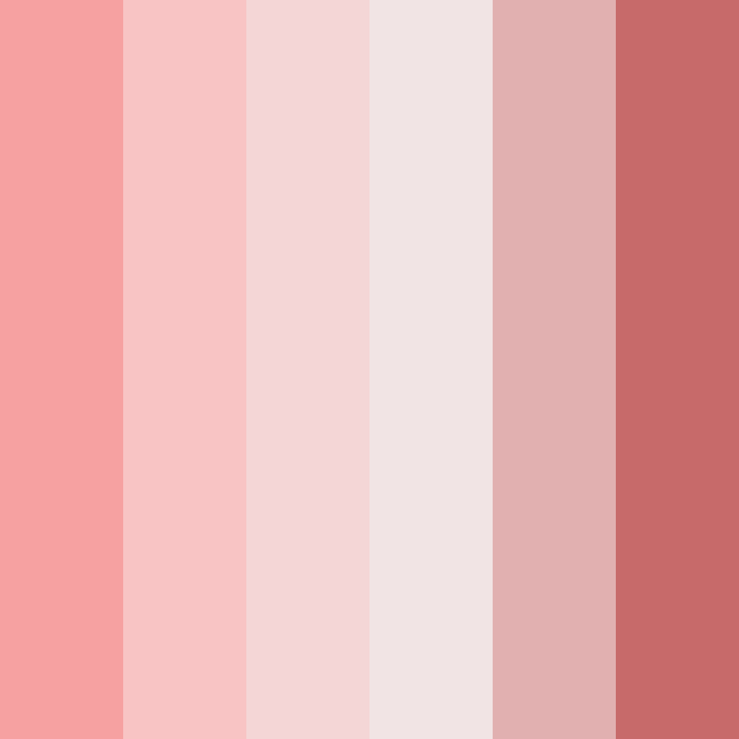 Download soft red color palette PNG image (square)