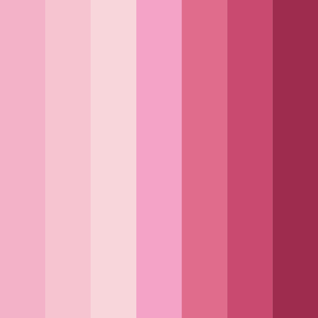 Download blushing azure dream color palette PNG image (square)