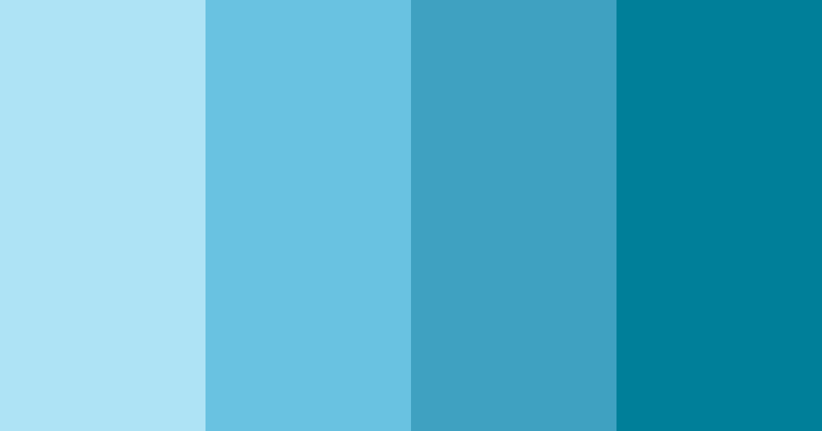 Download serene waters color palette PNG image (landscape)