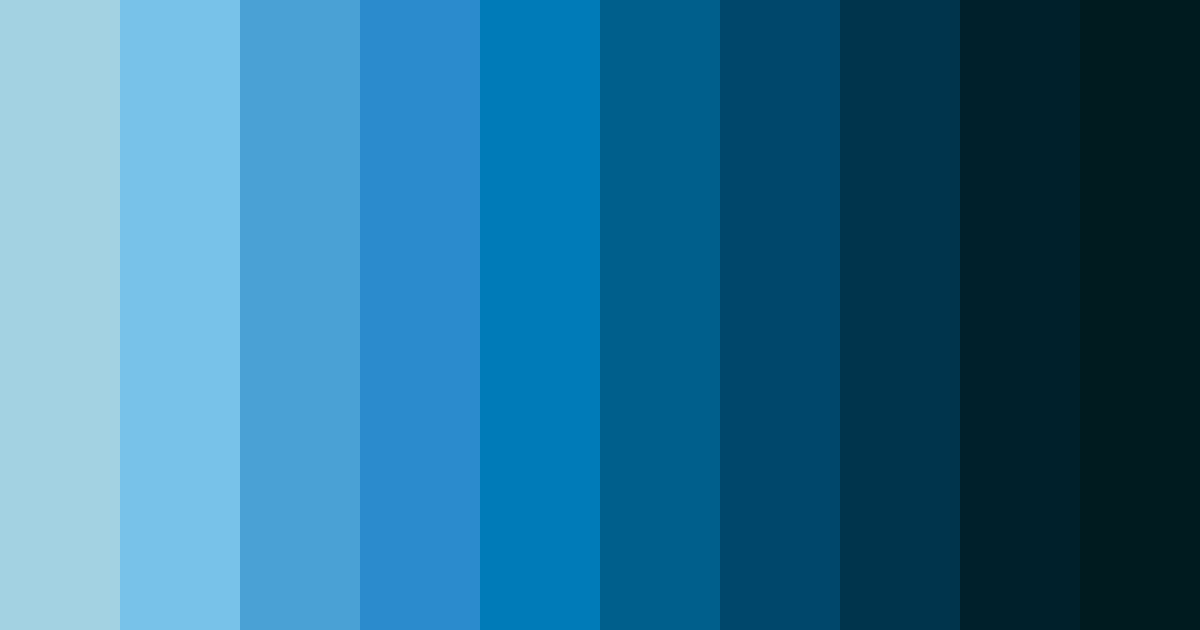 Download ocean depths color palette PNG image (landscape)