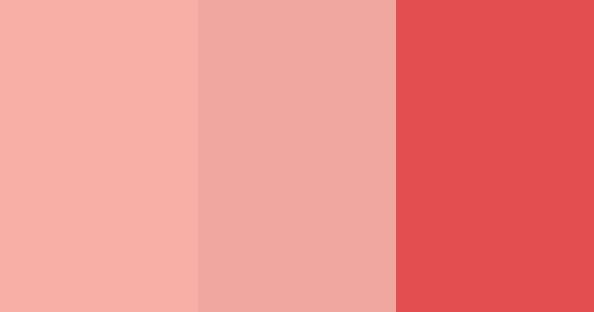 Download red shades color palette PNG image (landscape)