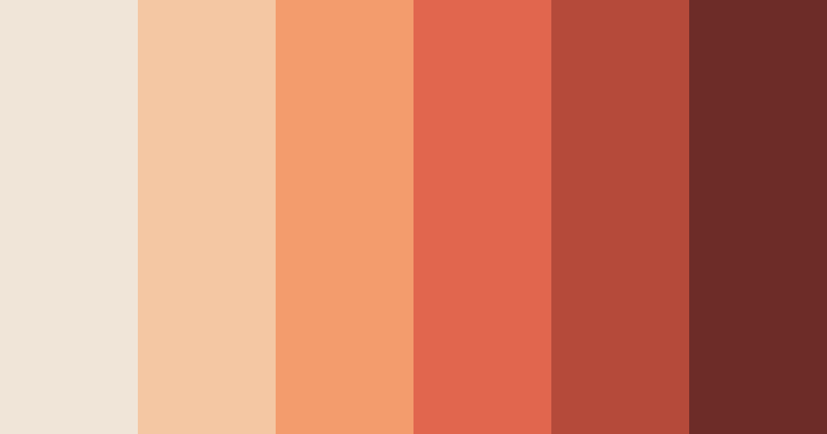 Download earthy pink color palette PNG image (landscape)