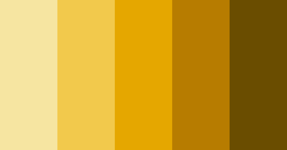 Download golden awards color palette PNG image (landscape)