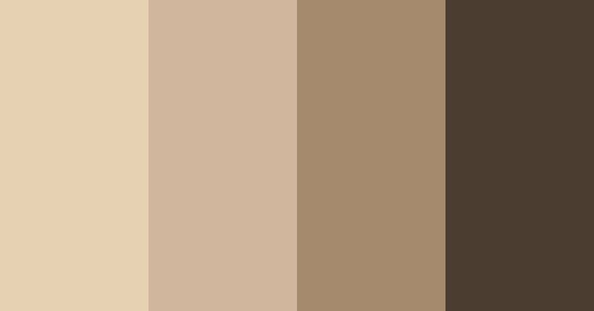 Download beige and black elegance color palette PNG image (landscape)