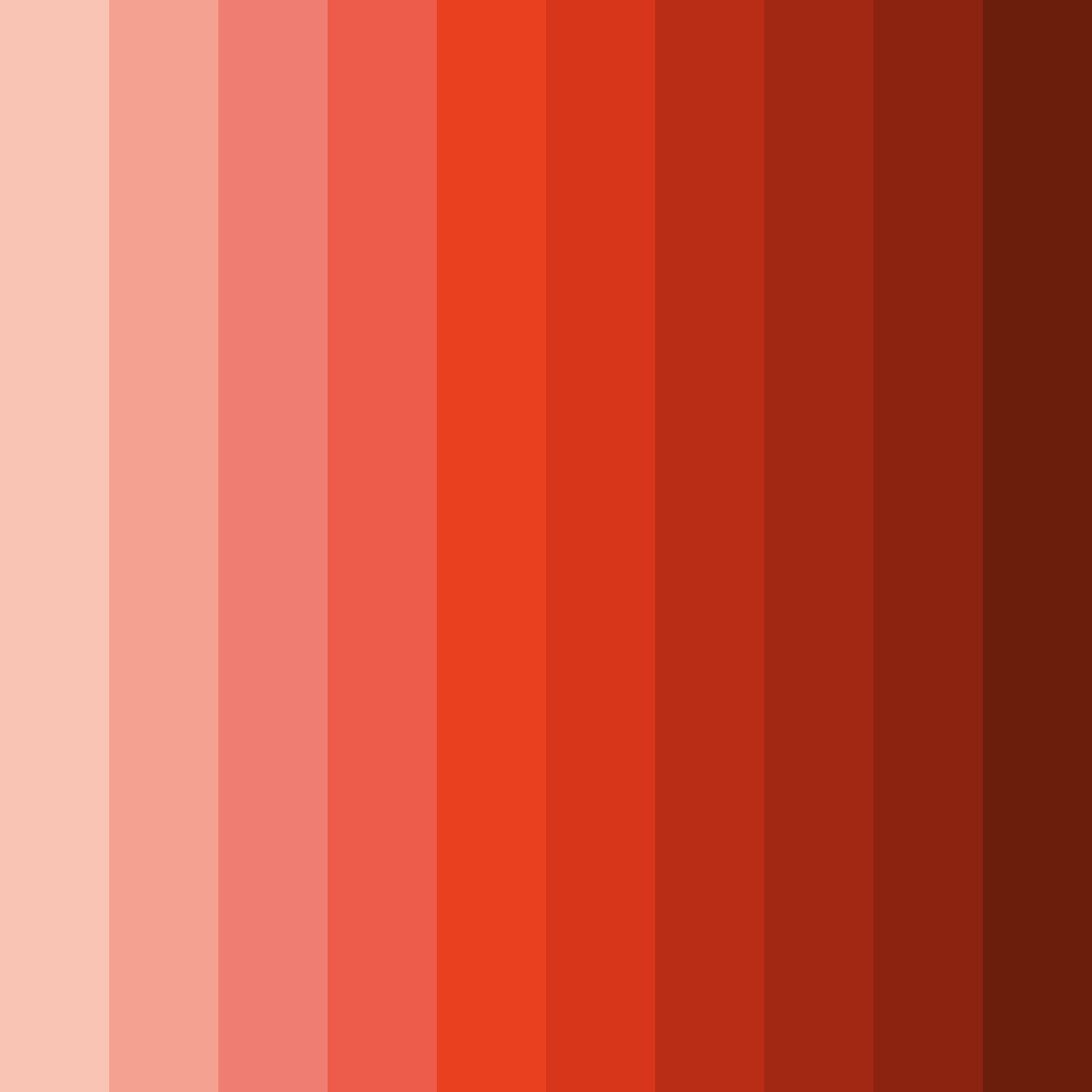 Download autumn ember color palette PNG image (square)