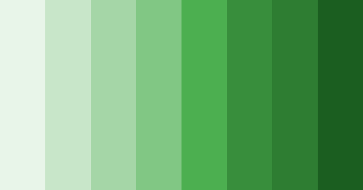 Download verdant serenity color palette PNG image (landscape)