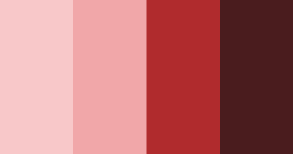 Download crimson whispers color palette PNG image (landscape)