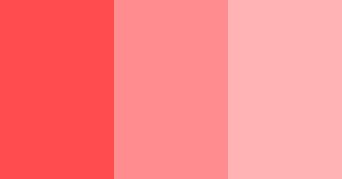 Download bright red color palette PNG image (landscape)