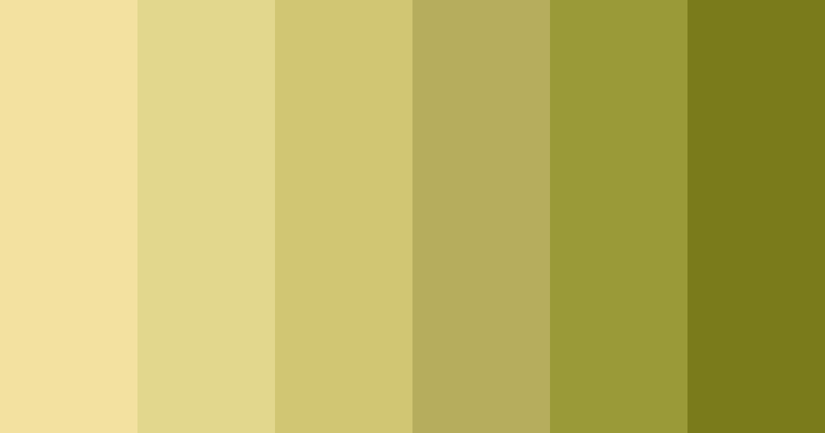 Download golden meadow serenity color palette PNG image (landscape)