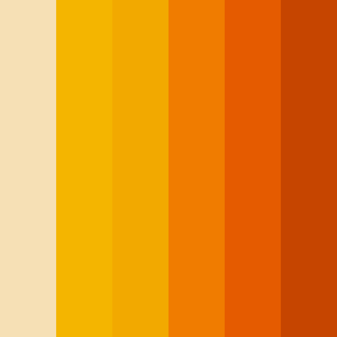 Download sunset ember color palette PNG image (square)