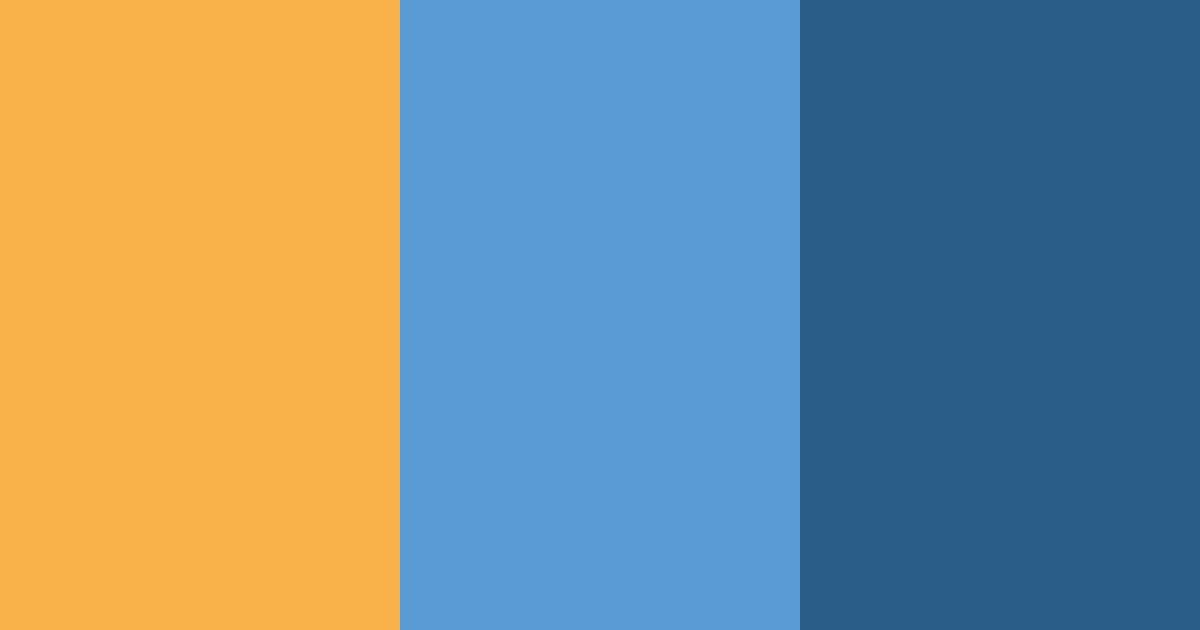 Download orange blue dream color palette PNG image (landscape)