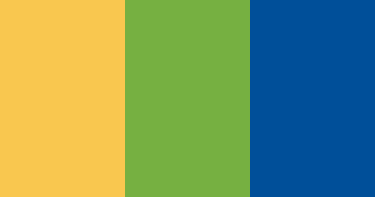 Download golden blue color palette PNG image (landscape)