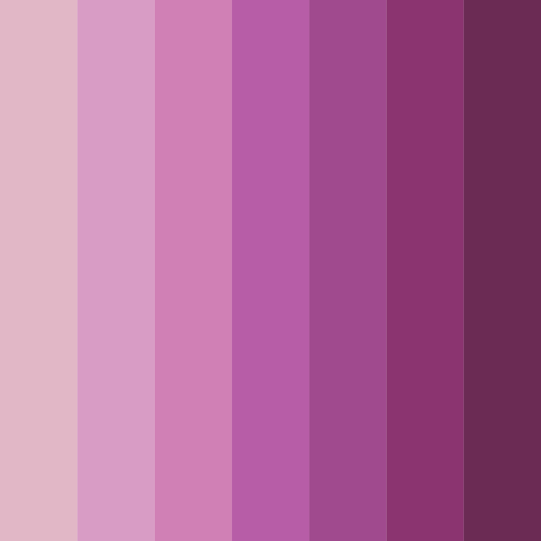 Download persian petals color palette PNG image (square)