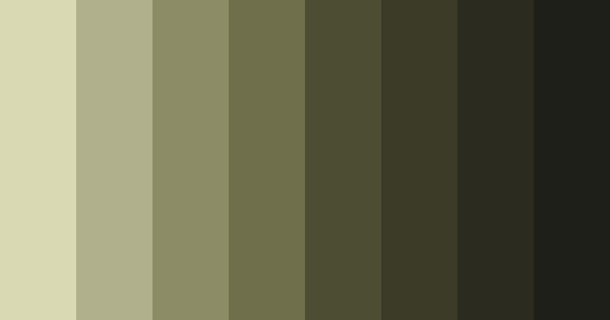 Download muted olive grove color palette PNG image (landscape)