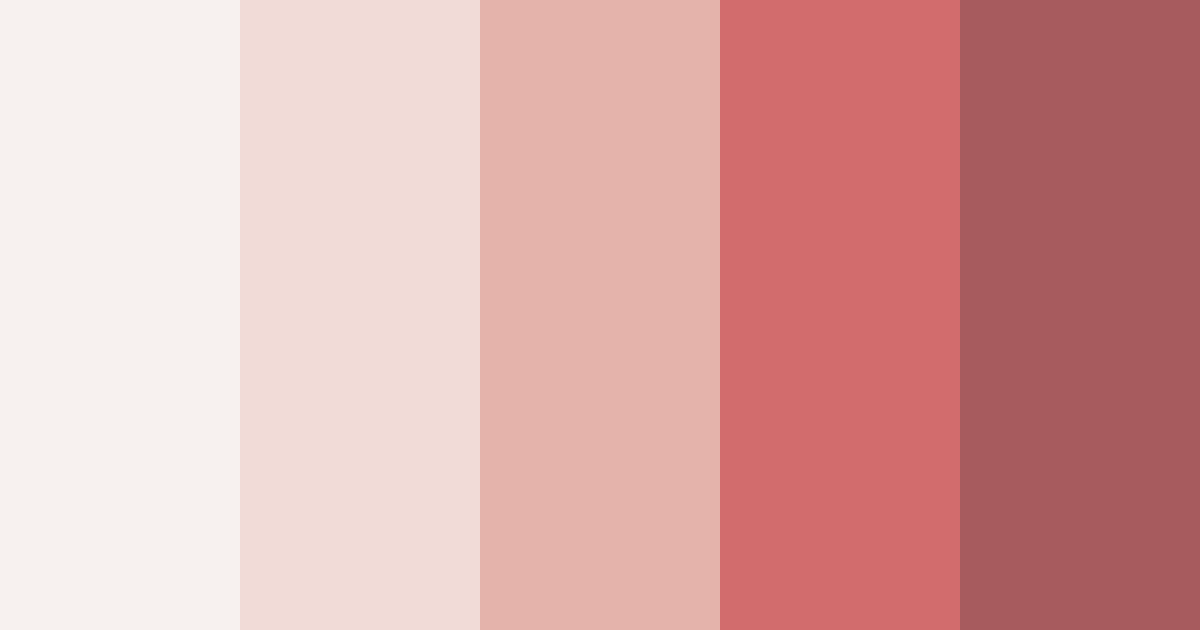 Download muted pink color palette PNG image (landscape)