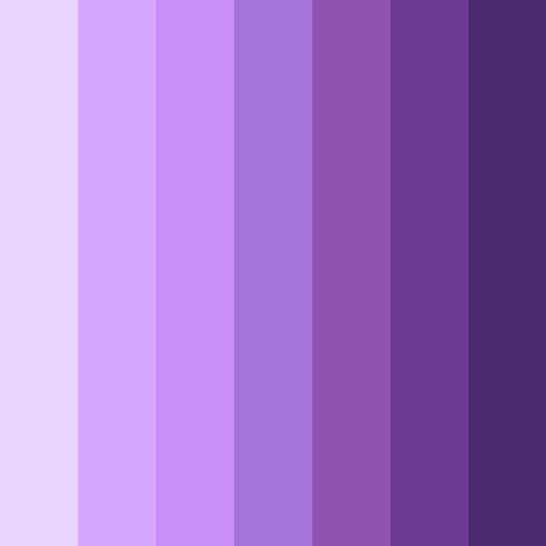 Download lavender dreams color palette PNG image (square)