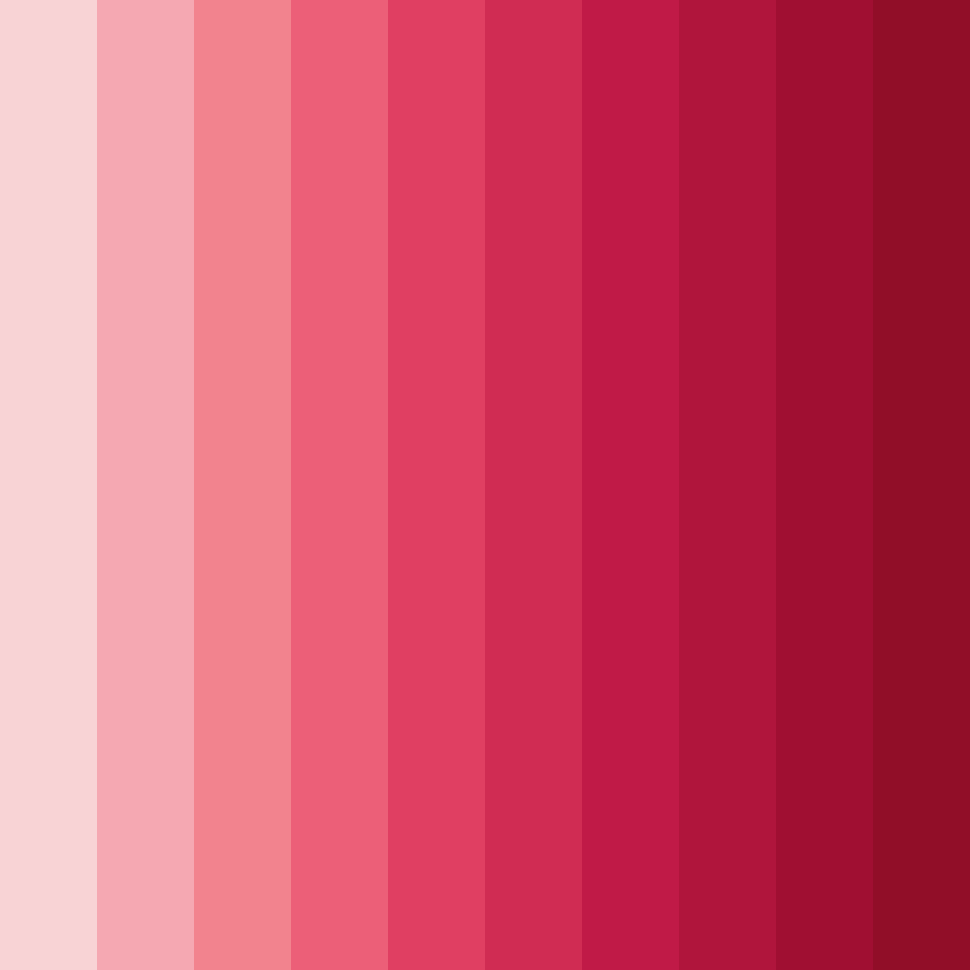 Download blush pink shades color palette PNG image (square)