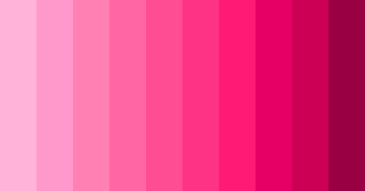 Download pink dream color palette PNG image (landscape)