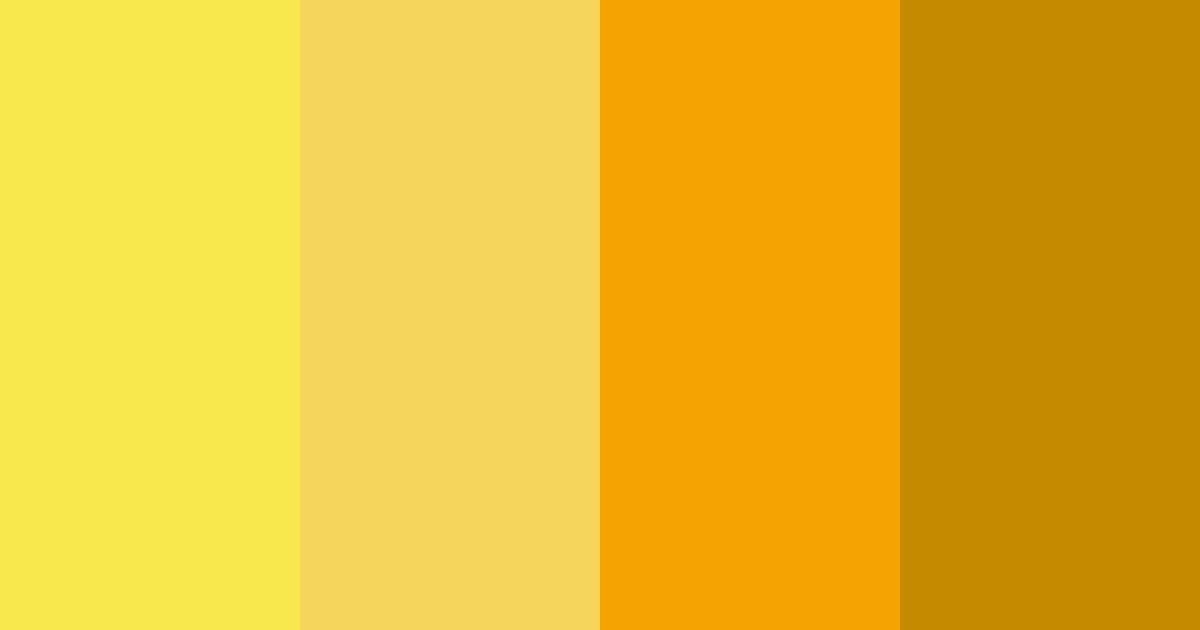 Download golden sunrise color palette PNG image (landscape)