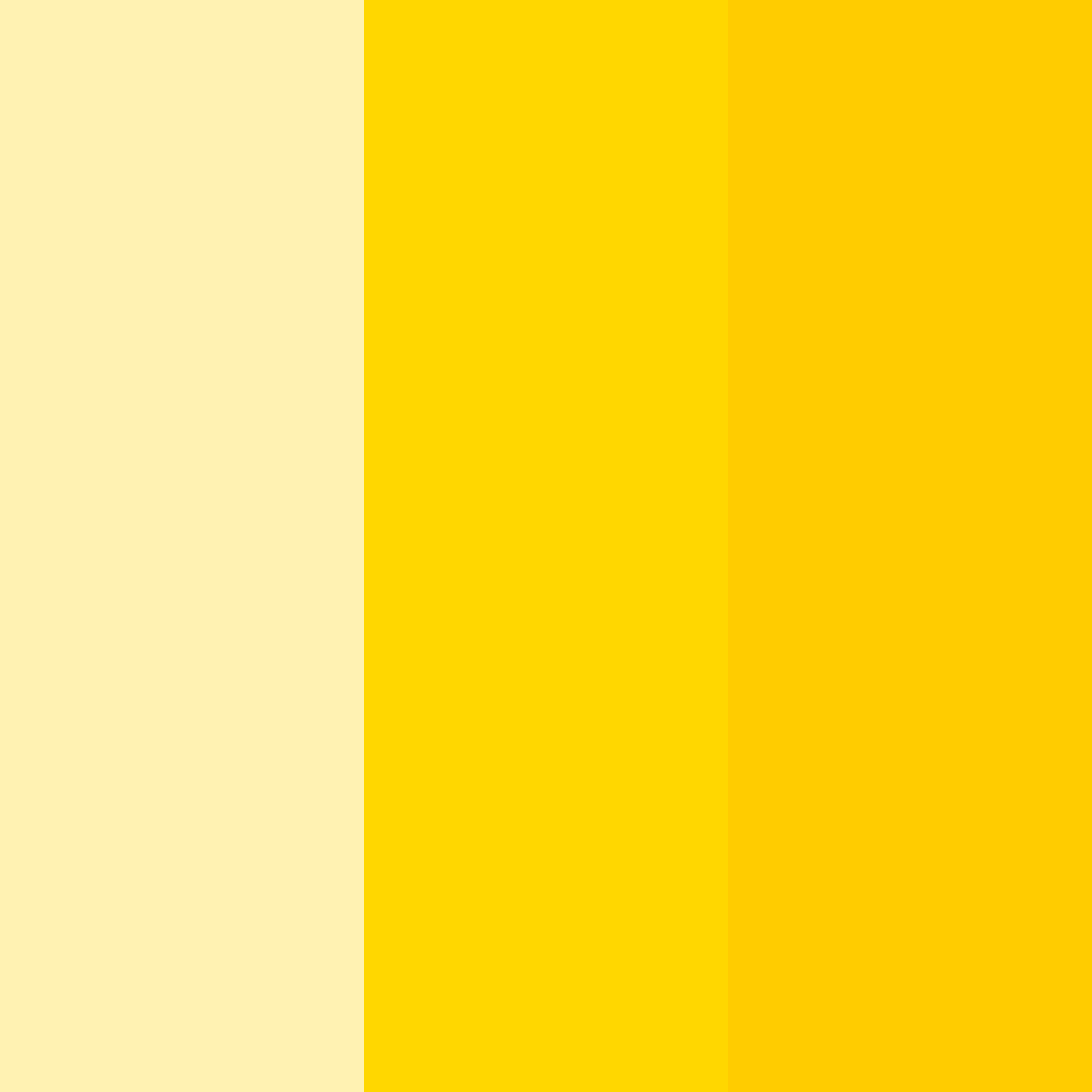 Download golden sunrise color palette PNG image (square)