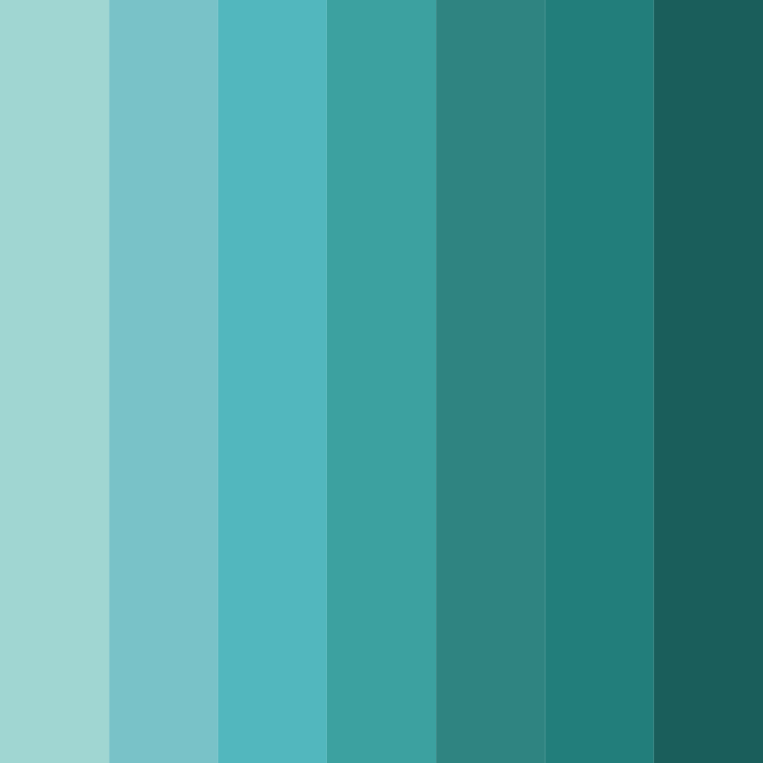 Download tropical mirage color palette PNG image (square)