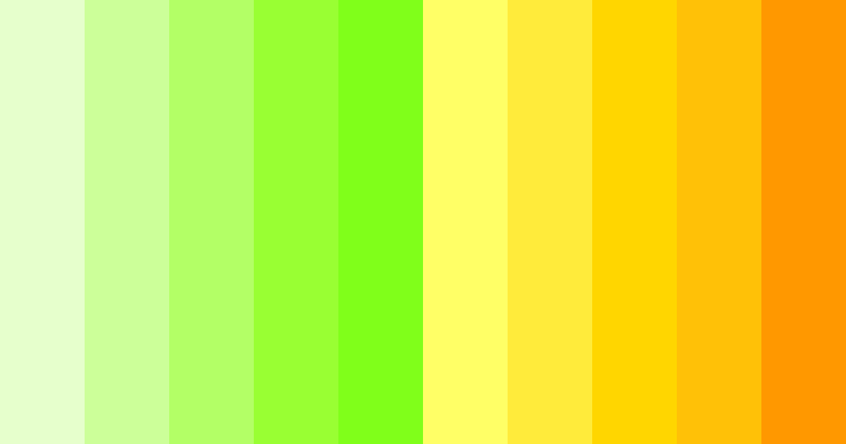 Download lemon mint blend color palette PNG image (landscape)