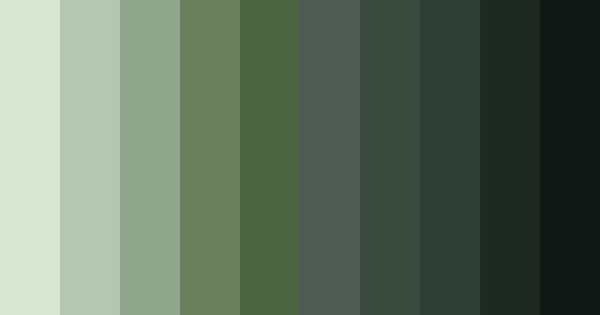 Download forest whisper color palette PNG image (landscape)