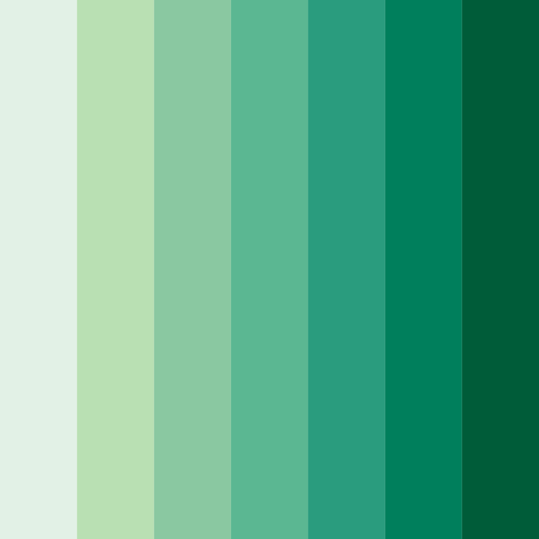 Download verdant integrity color palette PNG image (square)