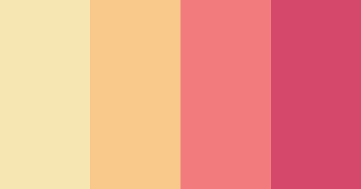 Download colorful pink color palette PNG image (landscape)