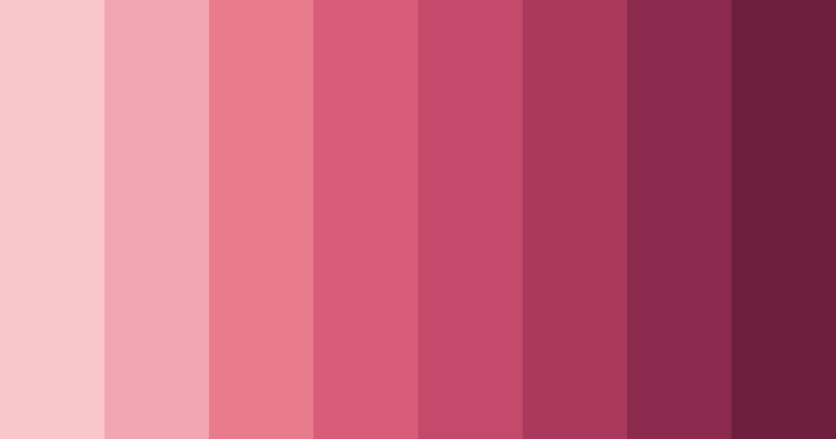 Download crimson blossom color palette PNG image (landscape)