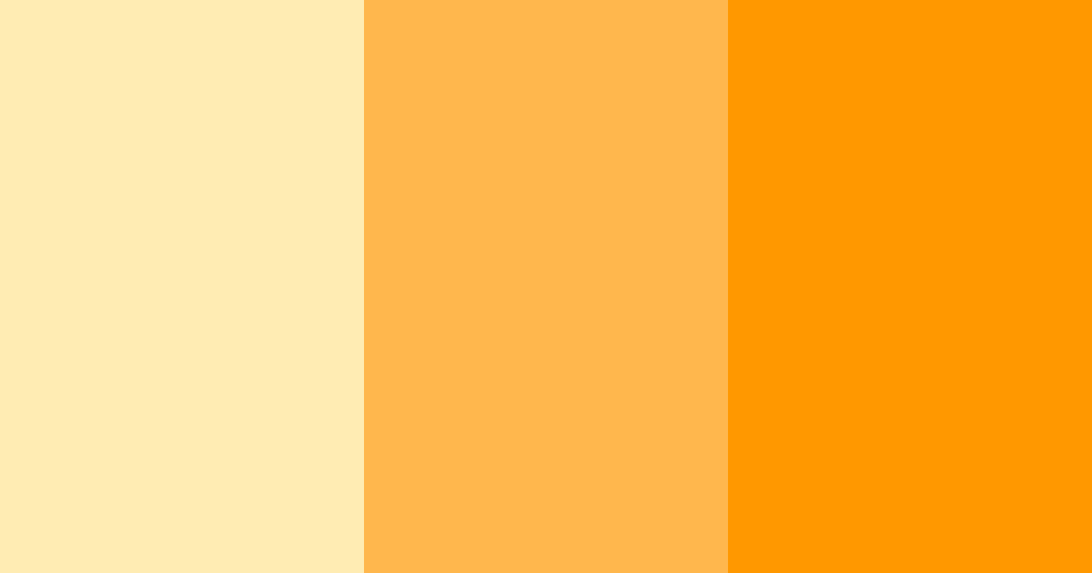 Download light orange color palette PNG image (landscape)