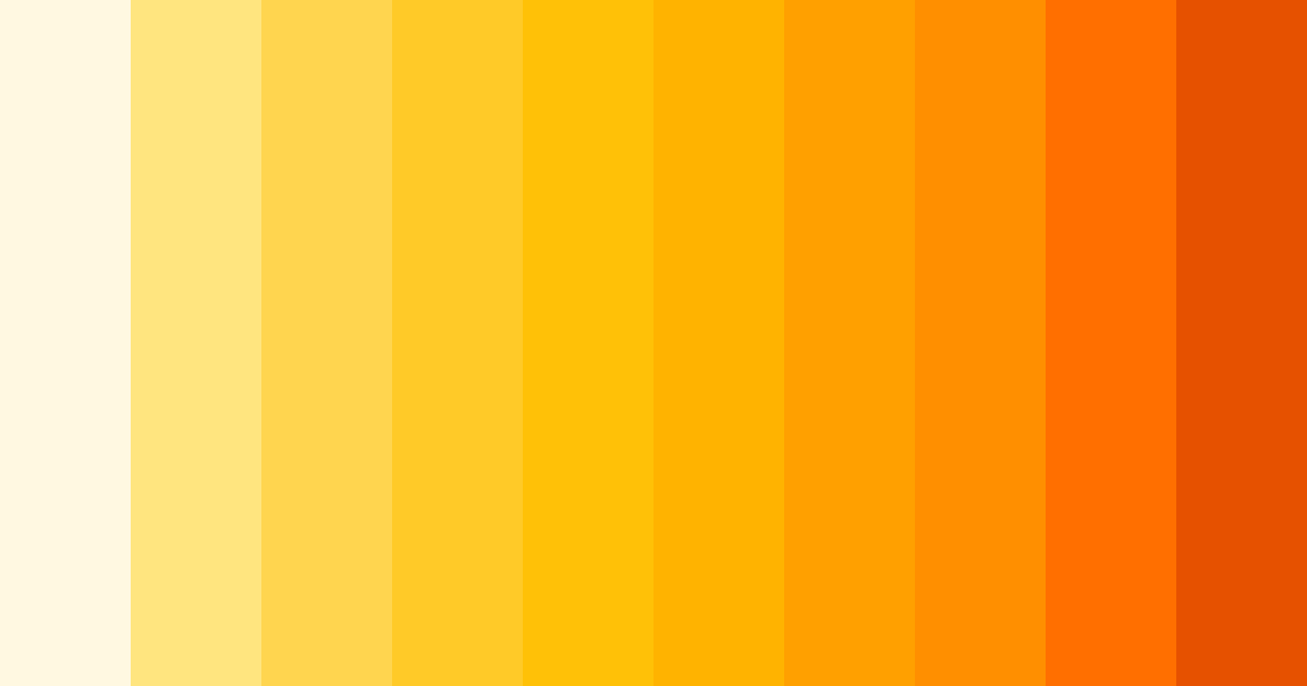 Download golden sunrise spectrum color palette PNG image (landscape)