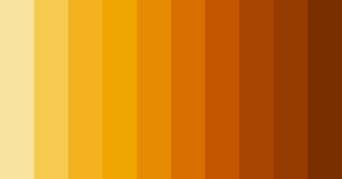 Download golden ember color palette PNG image (landscape)