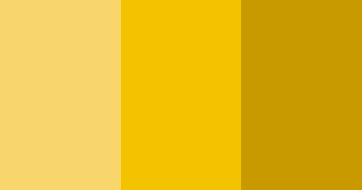 Download golden harmony color palette PNG image (landscape)