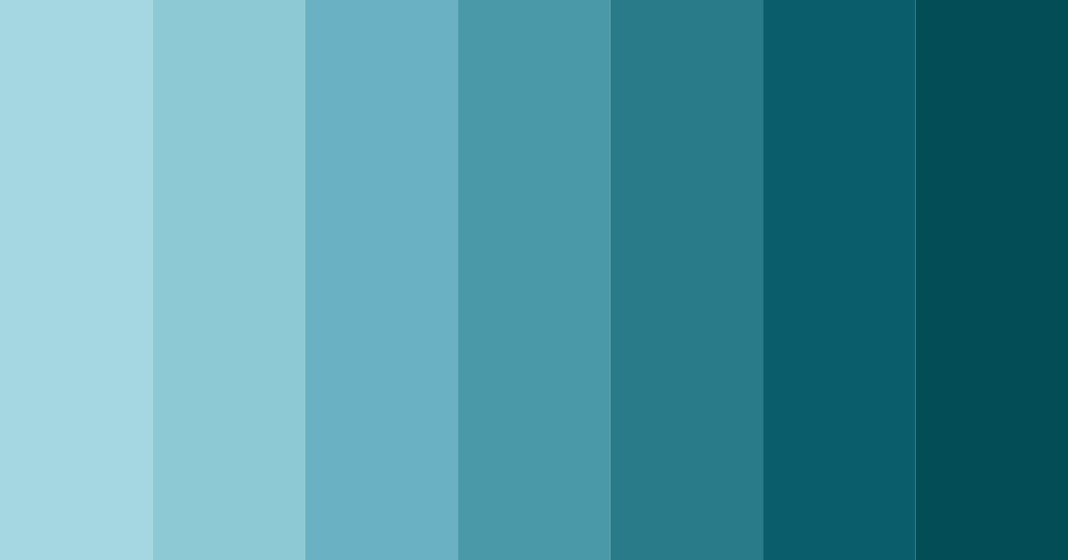 Download ocean breeze color palette PNG image (landscape)