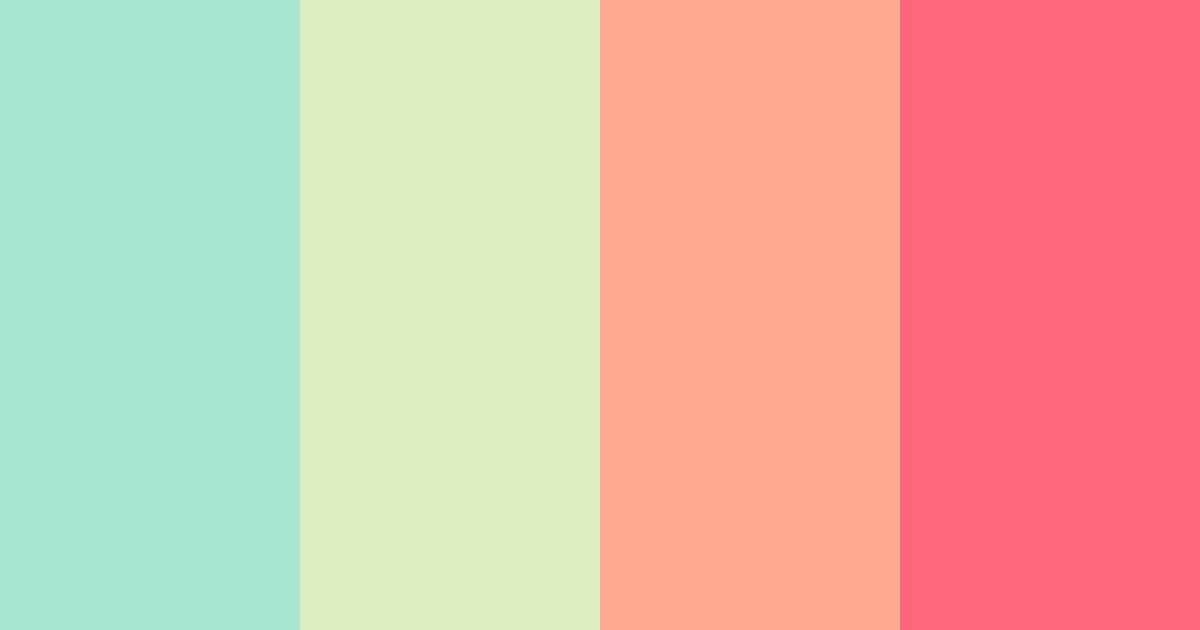 Download light pink spring color palette PNG image (landscape)