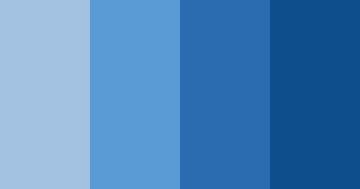 Download deep blue serenity color palette PNG image (landscape)