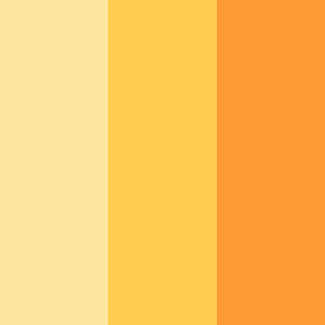 Download sunny yellow color palette PNG image (square)